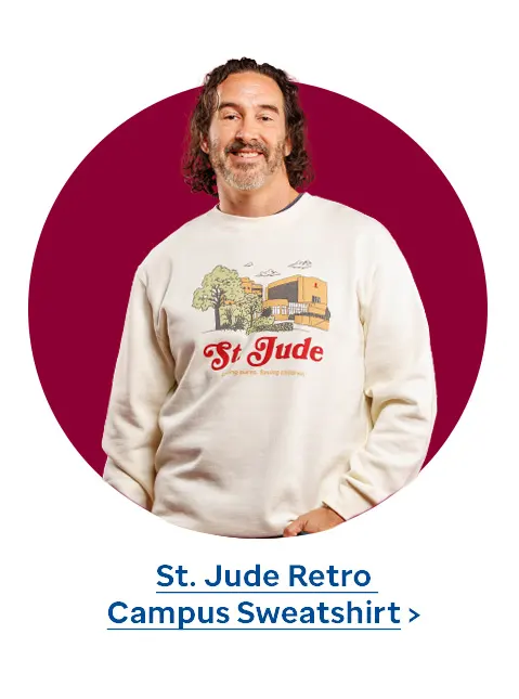 St. Jude Retro Campus Sweatshirt